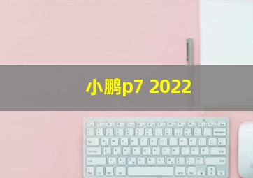 小鹏p7 2022